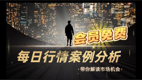 《不单卖 会员课程 技术分析案例讲解》